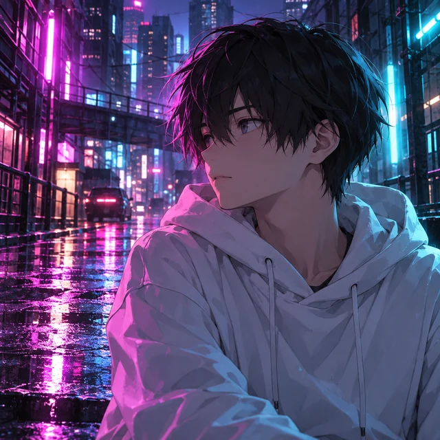 霓虹光：赛博朋克